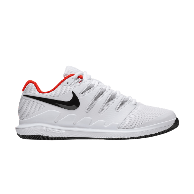 Nike Air Zoom Vapor X HC 'White Bright Crimson' — White/Bright Crimson/Black