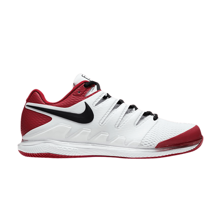 Nike Court Air Zoom Vapor X HC 'White University Red' — White/University Red/Black