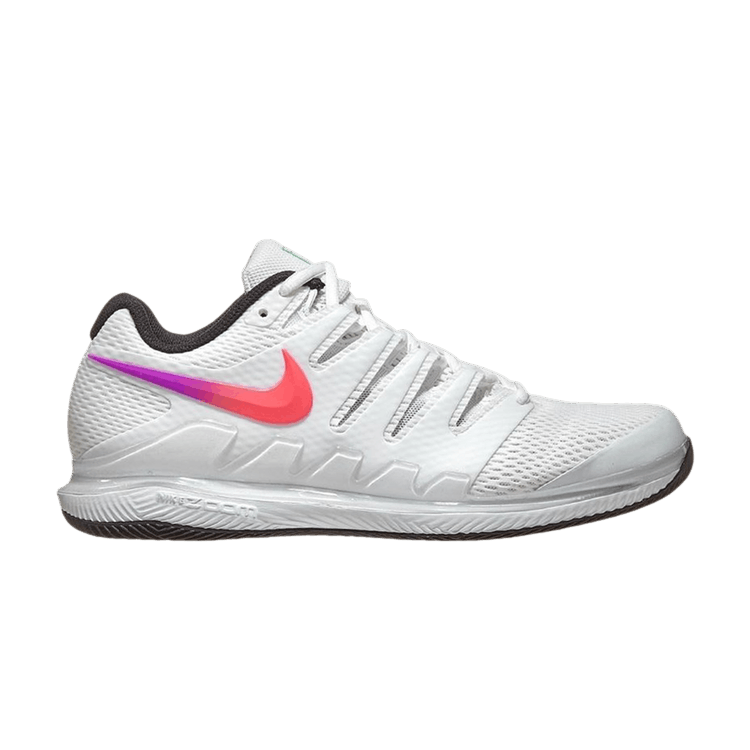 Nike Air Zoom Vapor X HC 'White Multi-Color' — Summit White/White/Black/Electro Green
