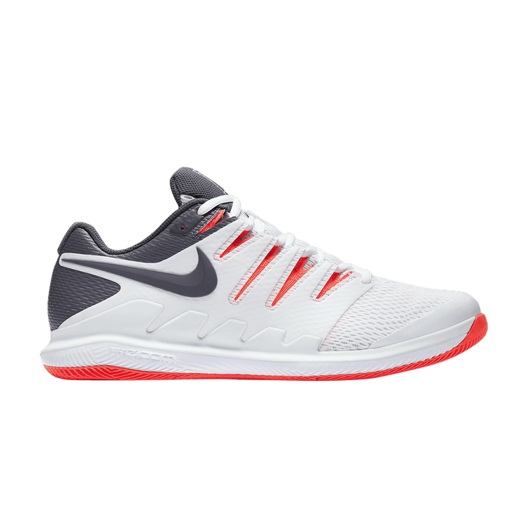 Nike Air Zoom Vapor X HC 'White Thunder Blue Orange' — White/Thunder Blue/Hyper Orange