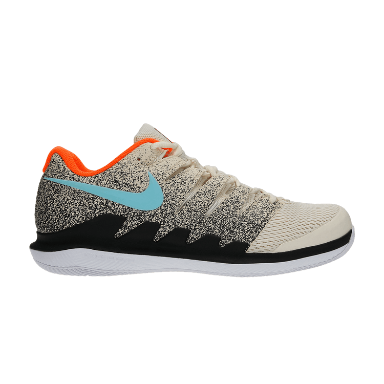 Nike Air Zoom Vapor X HC 'Light Cream Bleached Aqua' — Light Cream/Black/Hyper Crimson/Bleached Aqua