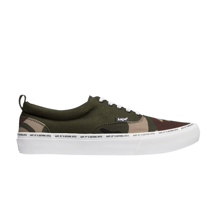BAPE AAPE Lace 'Green Camo' — Green