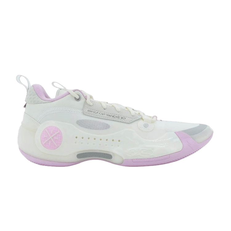 Li-Ning-Way of Wade 10 Low 'White Pink' — White/Pink