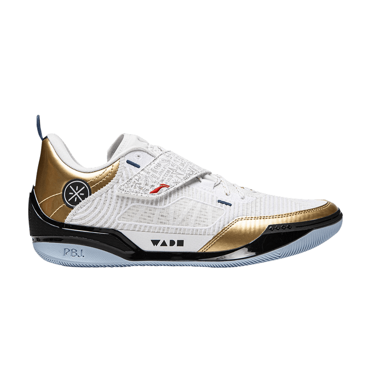 Li-Ning Way of Wade 808 4 Ultra 'Scoring Leader' — White/Gold/Black