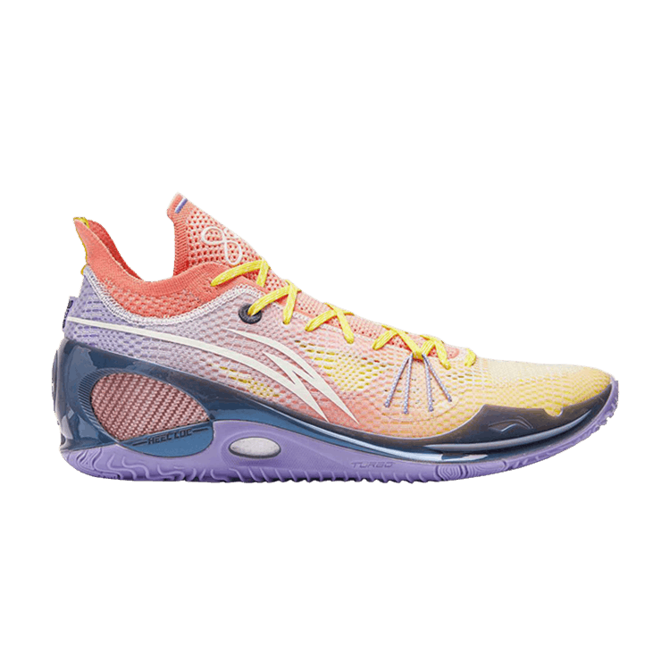 Li-Ning Way of Wade 808 3 Ultra V2 Low 'Red Coral Purple' — Red Coral/Pink Rose/Purple