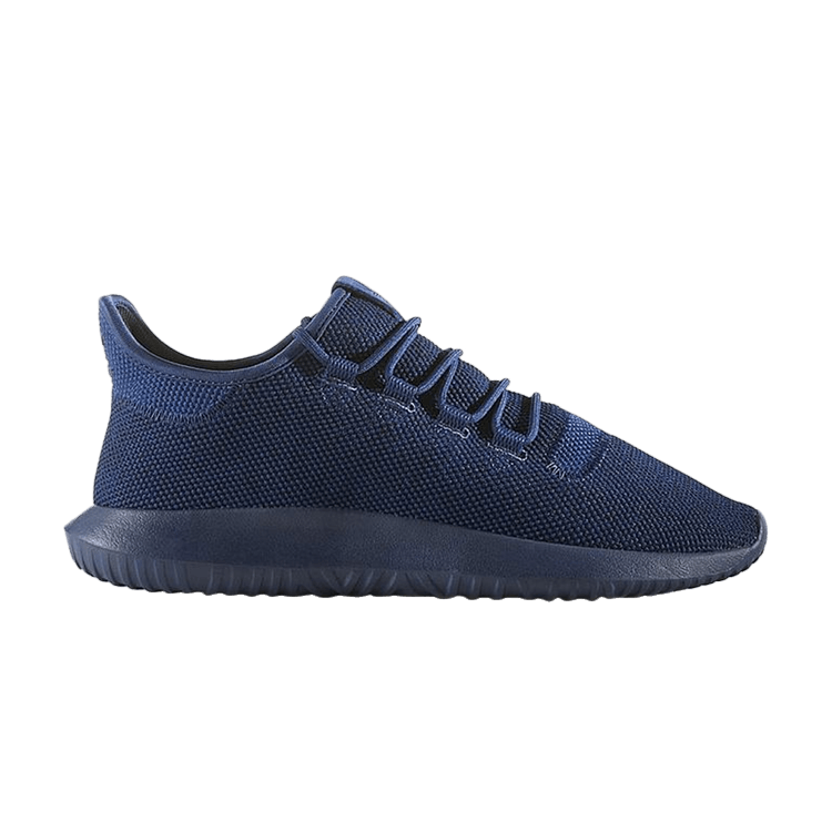 Adidas Tubular Shadow Knit J 'Mystery Blue' — Mystery Blue/Mystery Blue/White