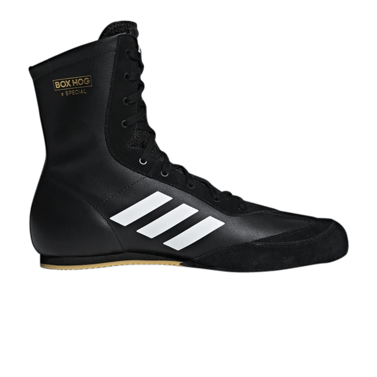 Adidas Box Hog Special 'Core Black' — Core Black/Cloud White/Gold Metallic