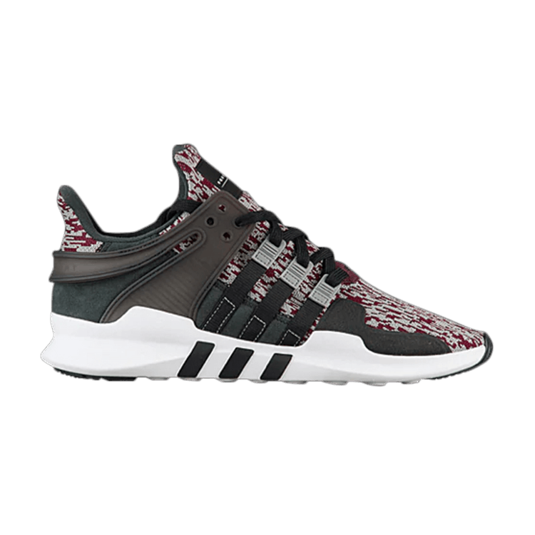Adidas EQT Support ADV — Solid Grey/Core Black/Maroon
