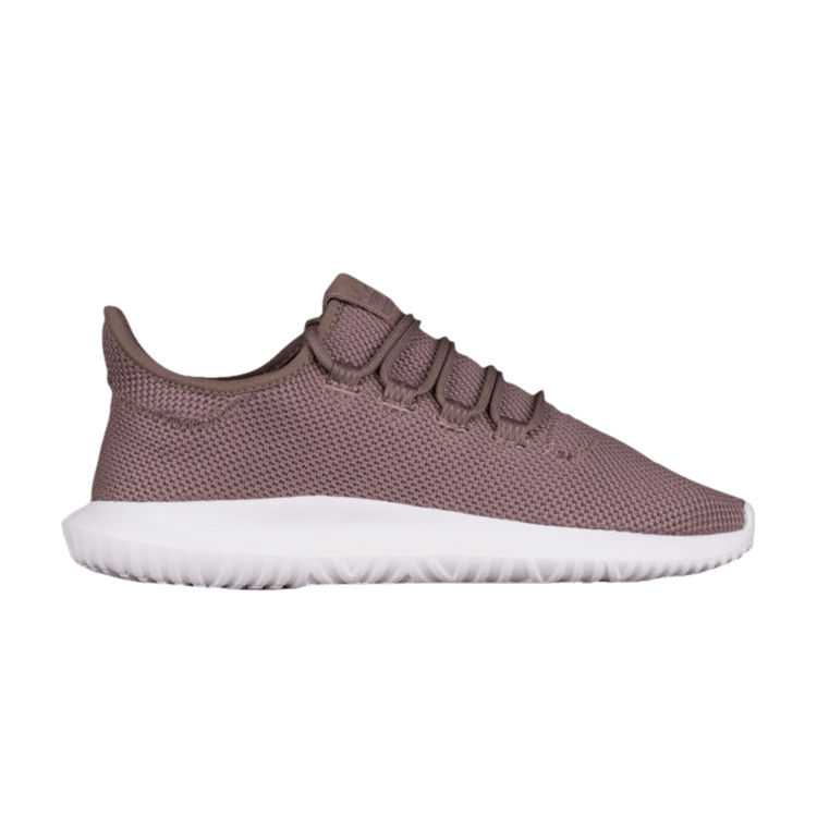 Adidas Tubular Shadow Knit J 'Trace Brown' — Trace Brown/Trace Brown/Footwear White