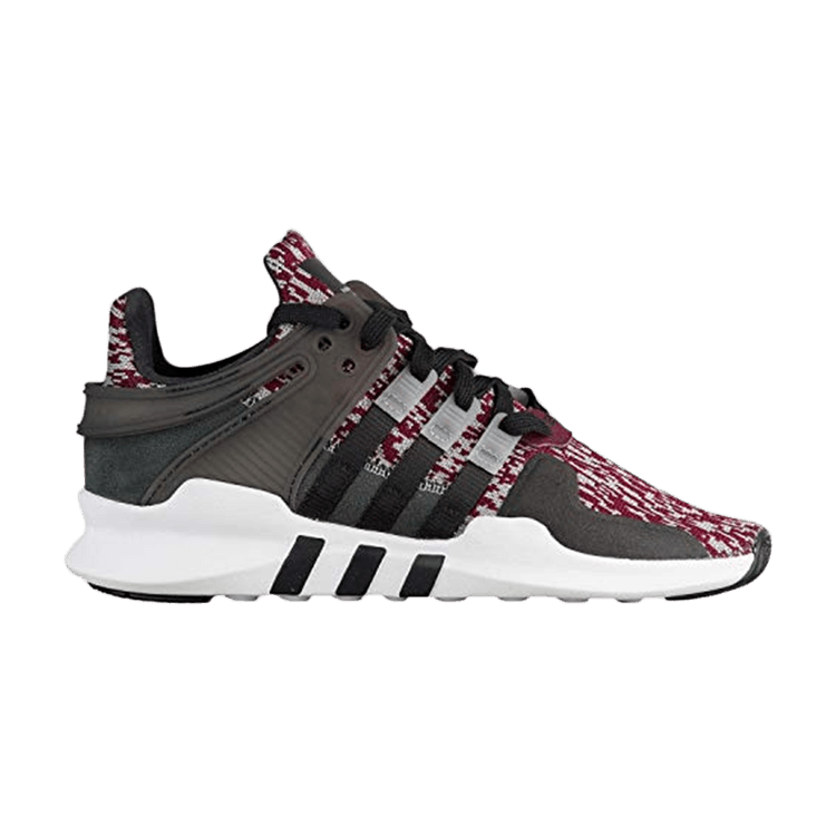 Adidas EQT Support ADV J — Charcoal Solid Grey/Black/Light Maroon