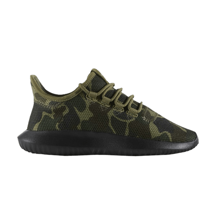 Adidas Tubular Shadow J 'Camo' — Night Cargo/Night Cargo/Core Black