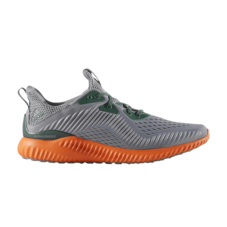 Adidas Alphabounce EM 'Grey' — Grey/Orange/Black/Green