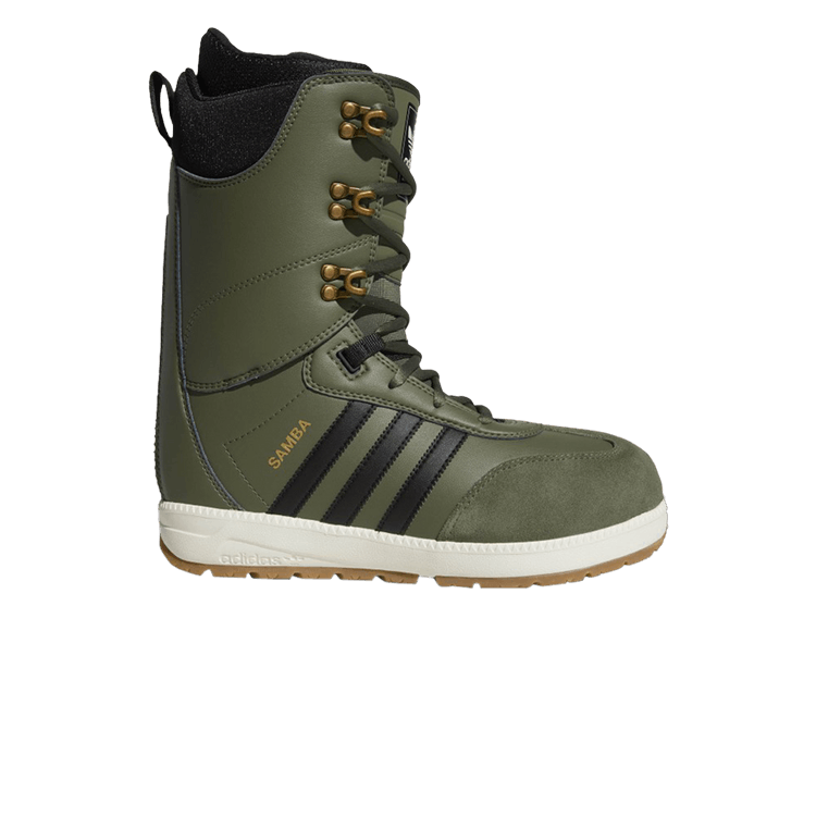Adidas Samba ADV Snowboard 'Base Green' — Base Green/Core Black/Off White