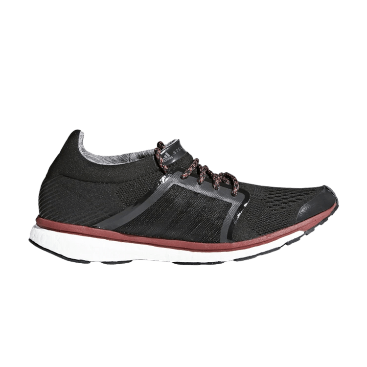 Stella Mccartney x adidas Wmns Adizero Adios 'Black Maroon' — Core Black/Granite/Noble Maroon