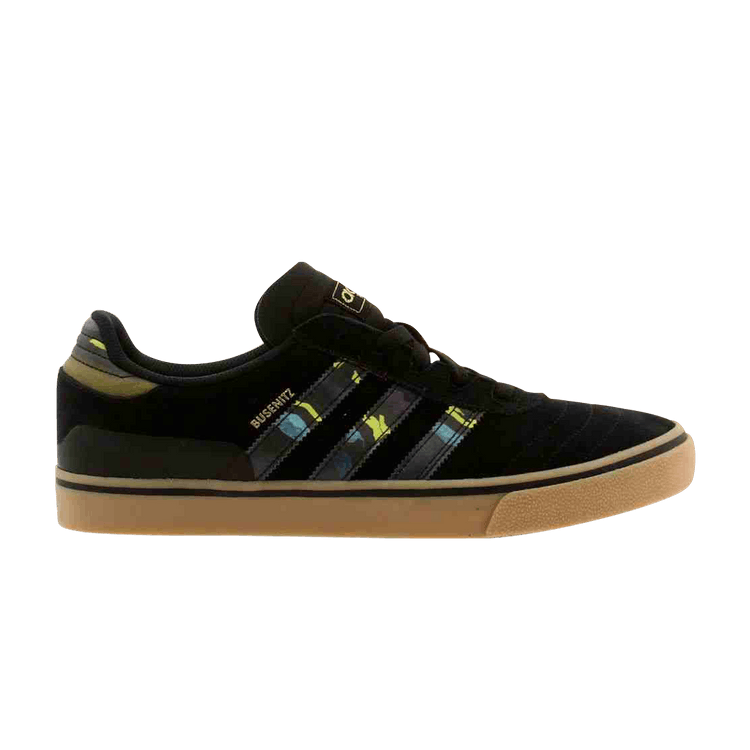 Adidas Busenitz Vulc — Black / Cblack / Blublu