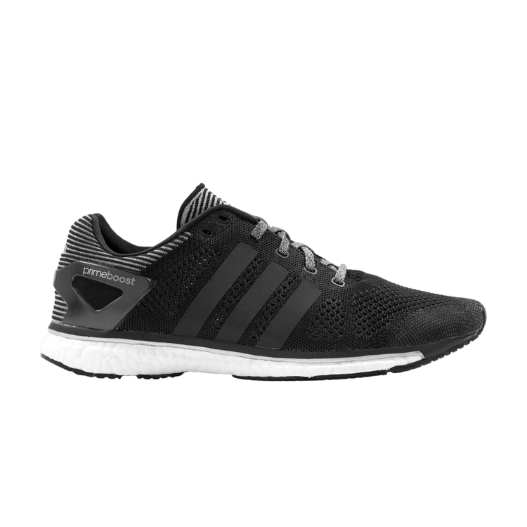 Adidas Adizero Prime Boost 'Core Black' — Core Black/Reflective/Iron Metallic