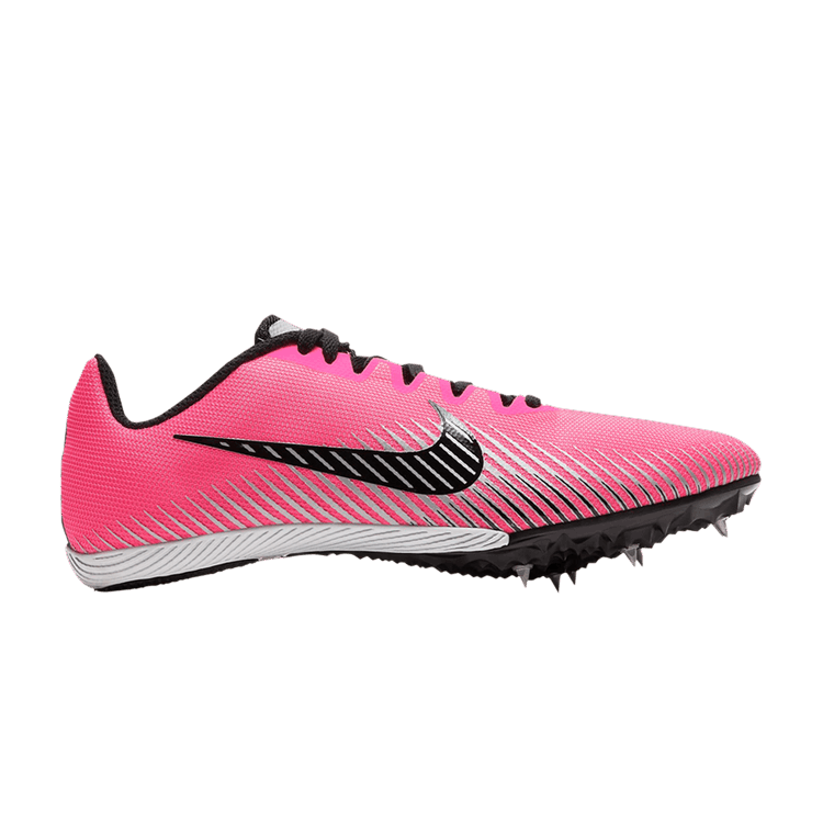 Nike Wmns Zoom Rival M 9 'Black Pink Blast' — Pink Blast/Black/Metallic Silver