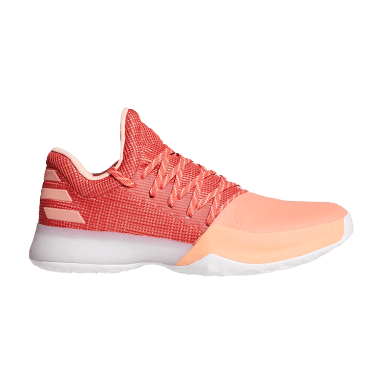 adidas Harden Vol. 1 'Chalk Coral' — Chalk Coral/Trace Scarlet/Grey One