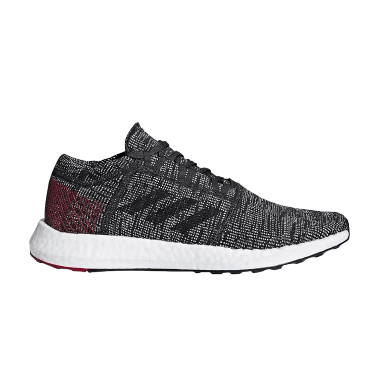 adidas PureBoost Go 'Carbon' — Carbon/Core Black/Power Red