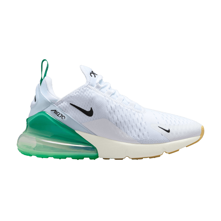 Nike Wmns Air Max 270 'White Stadium Green' — White/Summit White/Stadium Green/Black