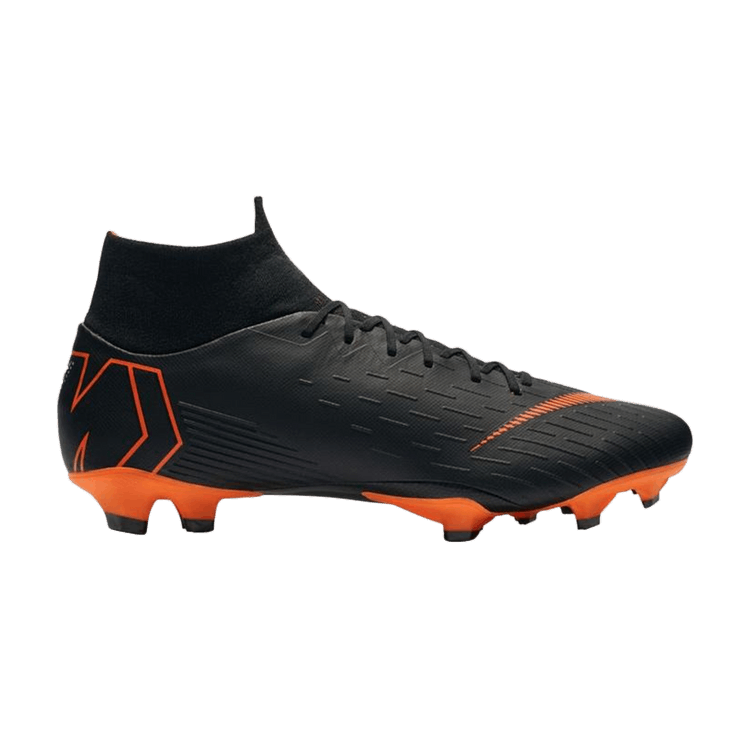 Nike Superfly 6 Pro FG 'Black Total Orange' — Black/Total Orange-White