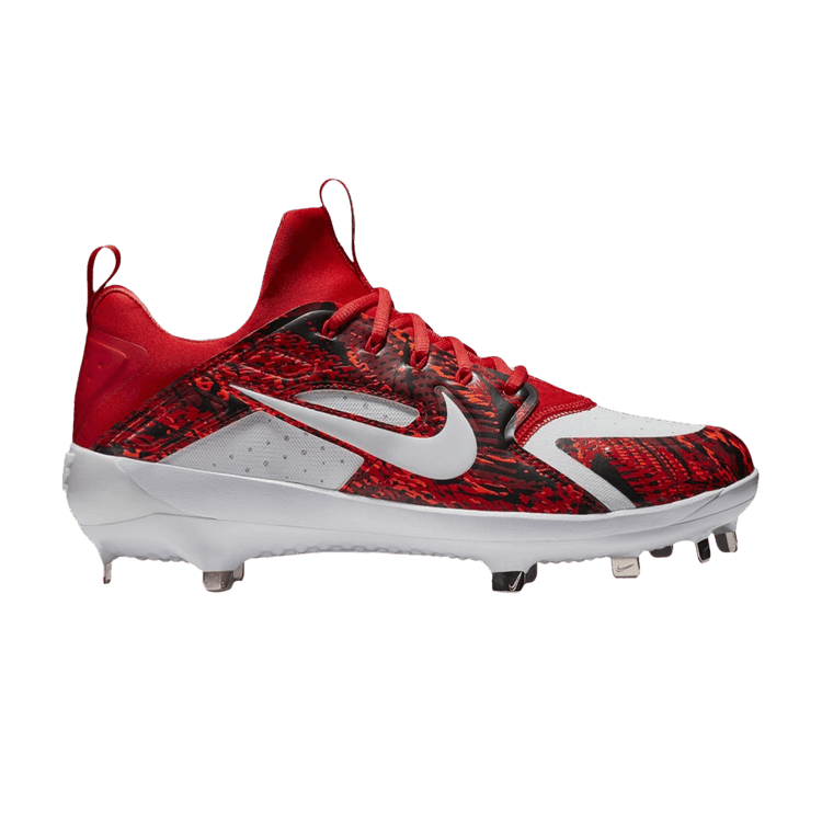 Nike Alpha Huarache Elite Low 'White University Red' — White/University Red