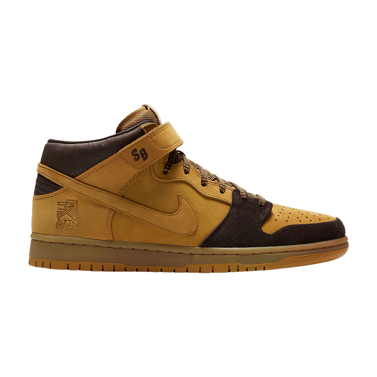 Nike SB Dunk Mid Pro 'Lewis Marnell' — Wheat
