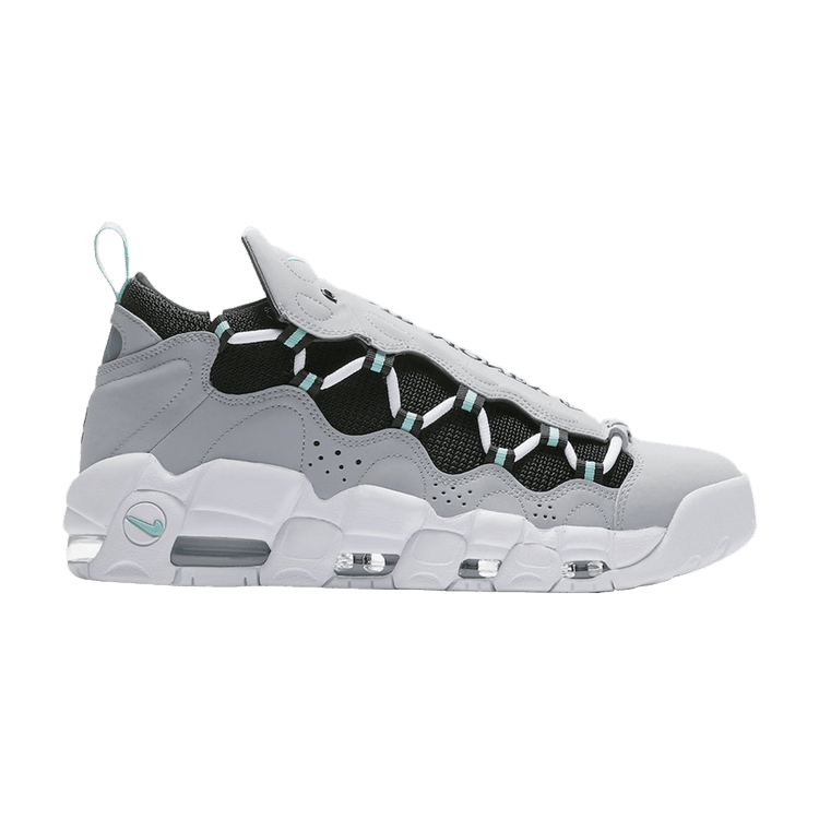 Nike Air More Money 'Island Green' — Wolf Grey/Black-Island Green