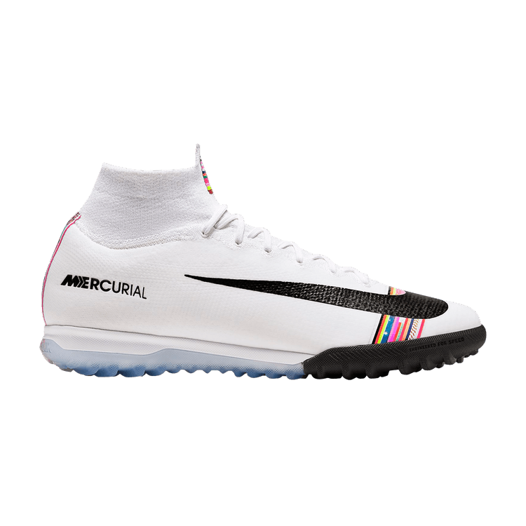 Nike SuperflyX 6 Elite TF 'LVL UP Pack - Pure Platinum' — Pure Platinum/White/Black