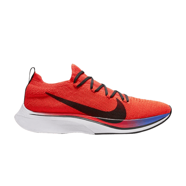 Nike Zoom Vaporfly 4% Flyknit 'Mo Farah' — Bright Crimson/Sapphire-White-Black