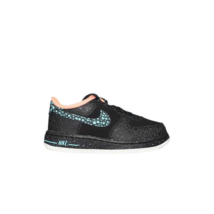 Nike Force 1 Pinnacle QS TD 'Safari Pack' — Black/Lagoon Pulse