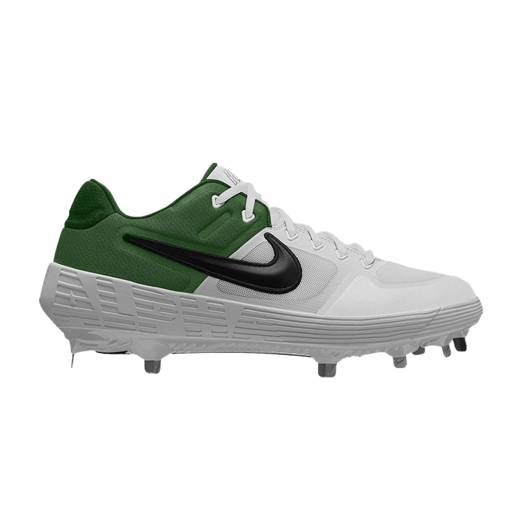 Nike Alpha Huarache Elite 2 Low 'White Forest Green' — White/Black/Forest Green