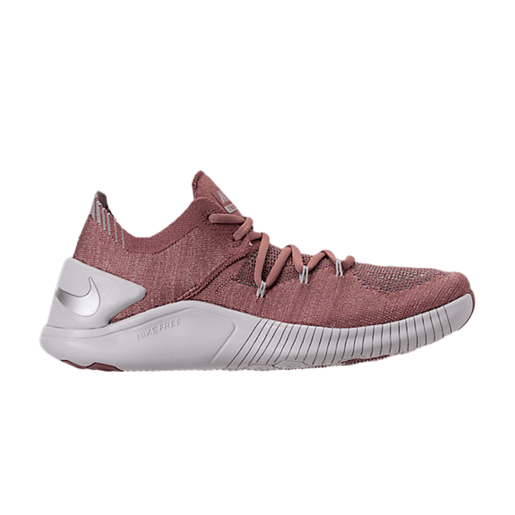 Nike Wmns Free TR Flyknit 3 LM 'Smokey Mauve' — Smokey Mauve/Metallic Silver-Vast Grey