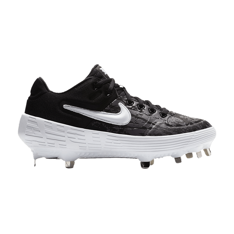 Nike Wmns Alpha Huarache Elite 2 Low 'Black Thunder Grey' — Black/Thunder Grey/Oil Grey/White