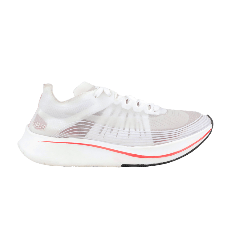 Nike Wmns Zoom Fly SP 'Breaking 2 Anniversary' — White/Bright Crimson-Sail