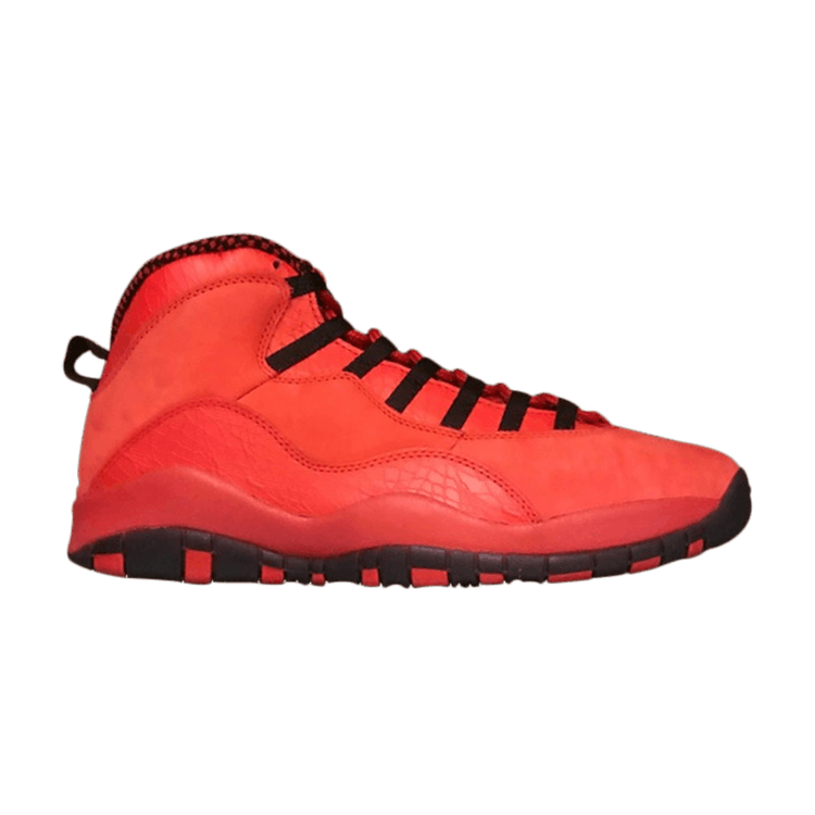 Steve Wiebe x Air Jordan 10 Retro Sample — University Red/University Red-Black-Black