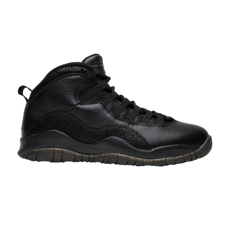 OVO x Air Jordan 10 Retro 'Black' Sample — Black/Black-Metallic Gold