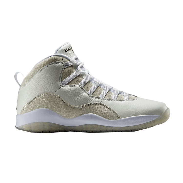 OVO x Air Jordan 10 Retro 'White' Sample — White/Metallic Gold-White