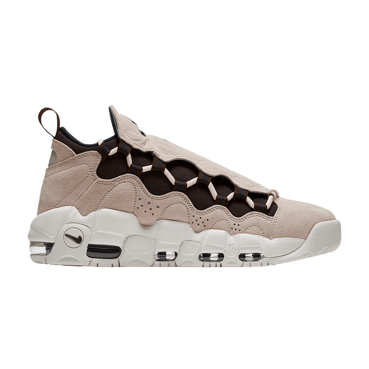 Nike Air More Money QS 'Japanese Yen' — Barely Orange/Velvet Brown-Dark Obsidian