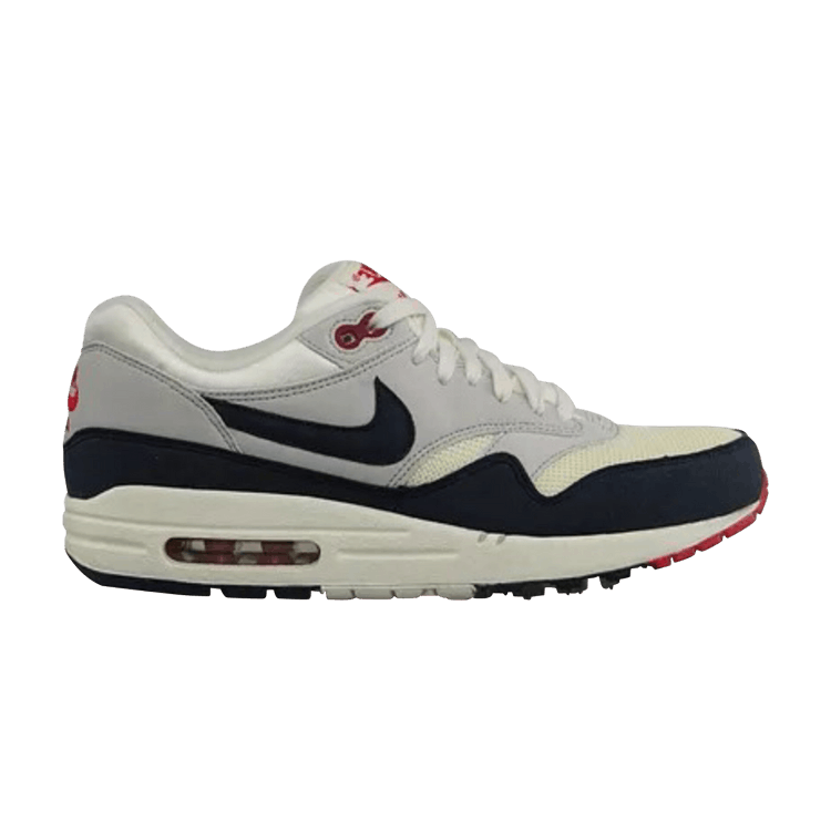 Nike Air Max 1 'Obsidian' 1987 — White/Dark Obsidian/Natural Grey/Black