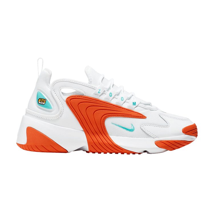 Nike Wmns Zoom 2K 'Icon Clash - White Cosmic Clay' — White/Cosmic Clay/Light Aqua