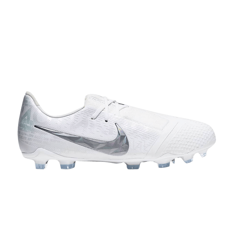 Nike Phantom Venom Elite FG GS 'White Metallic Platinum' — White/Metallic Platinum