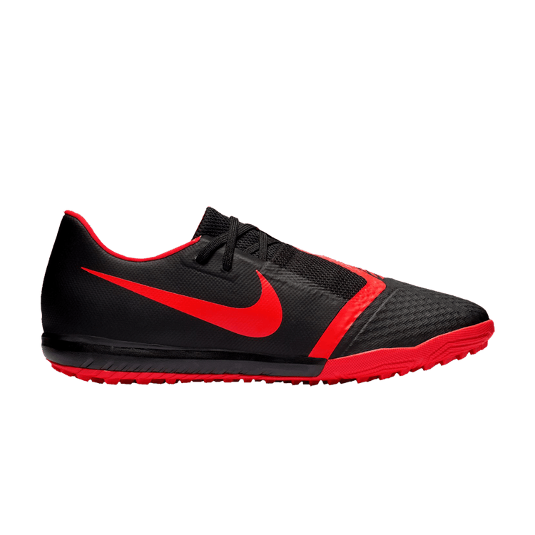 Nike Phantom Venom Academy TF 'Black Bright Crimson' — Black/Black/Metallic Silver/Bright Crimson