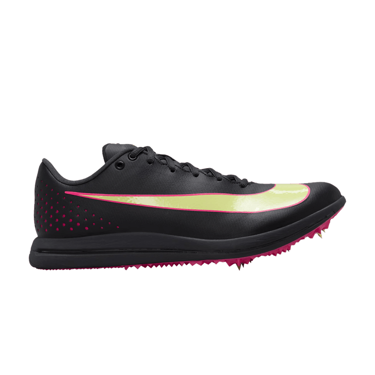 Nike Triple Jump Elite 2 'Black Fierce Pink' — Black/Light Lemon Twist/Fierce Pink