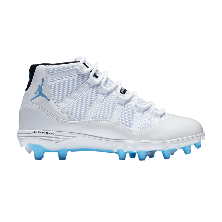 Air Jordan 11 Retro Cleat 'Columbia' — White/University Blue/Black