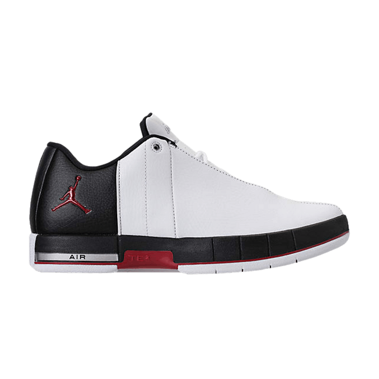 Air Jordan Team Elite 2 Low 'White Black' — White/Black-Gym Red-White