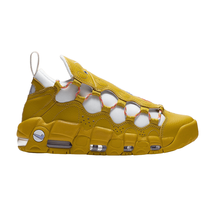 Nike Wmns Air More Money 'Meant to Fly' — dark citron/ twilght-pulse white 