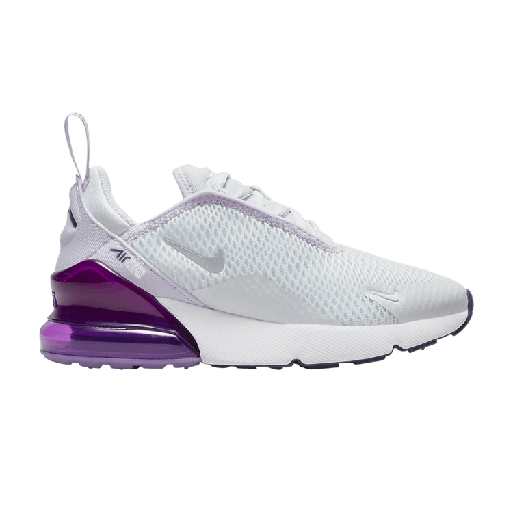 Nike Air Max 270 PS 'Pure Platinum Violet Frost' — Pure Platinum/Violet Frost/Midnight Navy/Metallic Silver