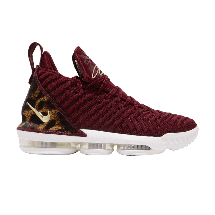 Nike LeBron 16 EP 'King' — Team Red/Metallic Gold-Multi-Color-Sail