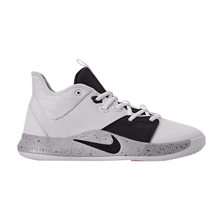 Nike PG 3 'Moon Surface' — White/Black/Wolf Grey